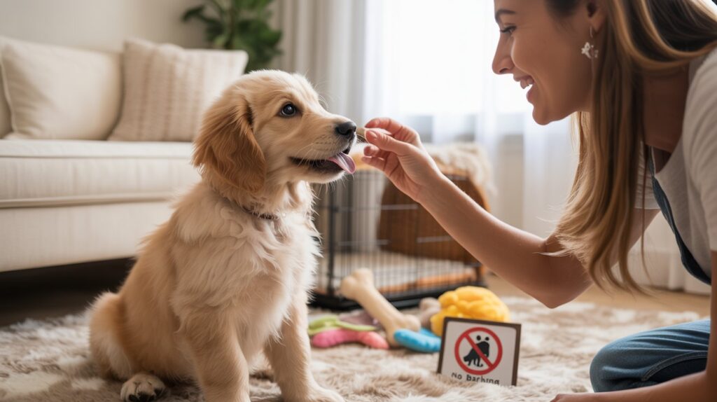 Stop a Puppy from Barking