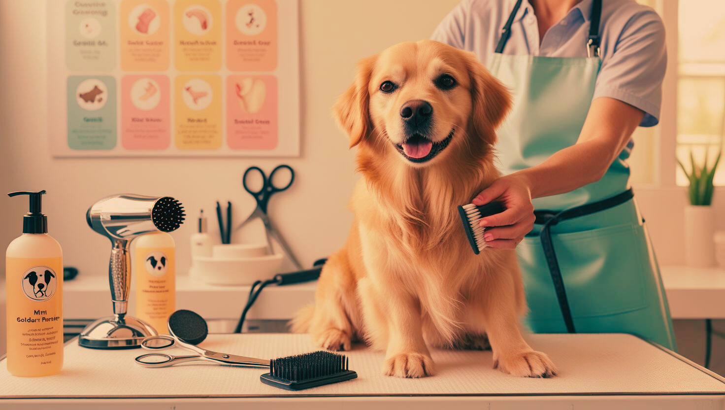 Grooming and Health Golden Retrievers