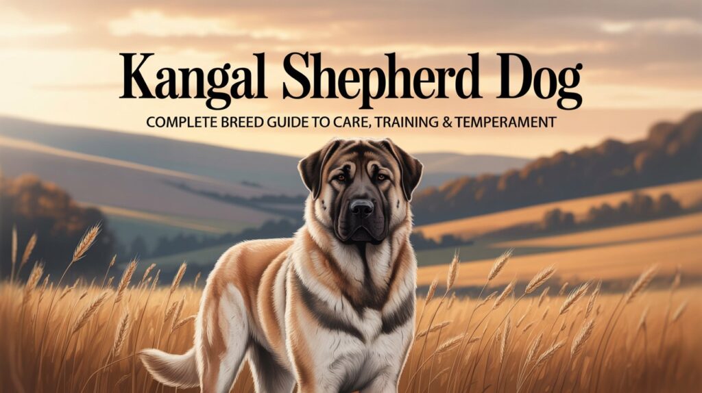 Kangal Dog Breed Guide: Everything About Temperament, Care, and Training