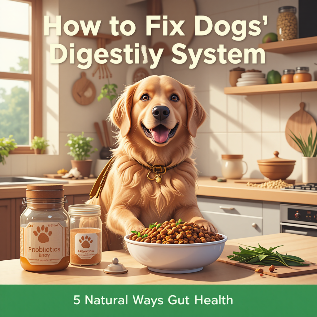 How to Fix Dogs' Digestive System