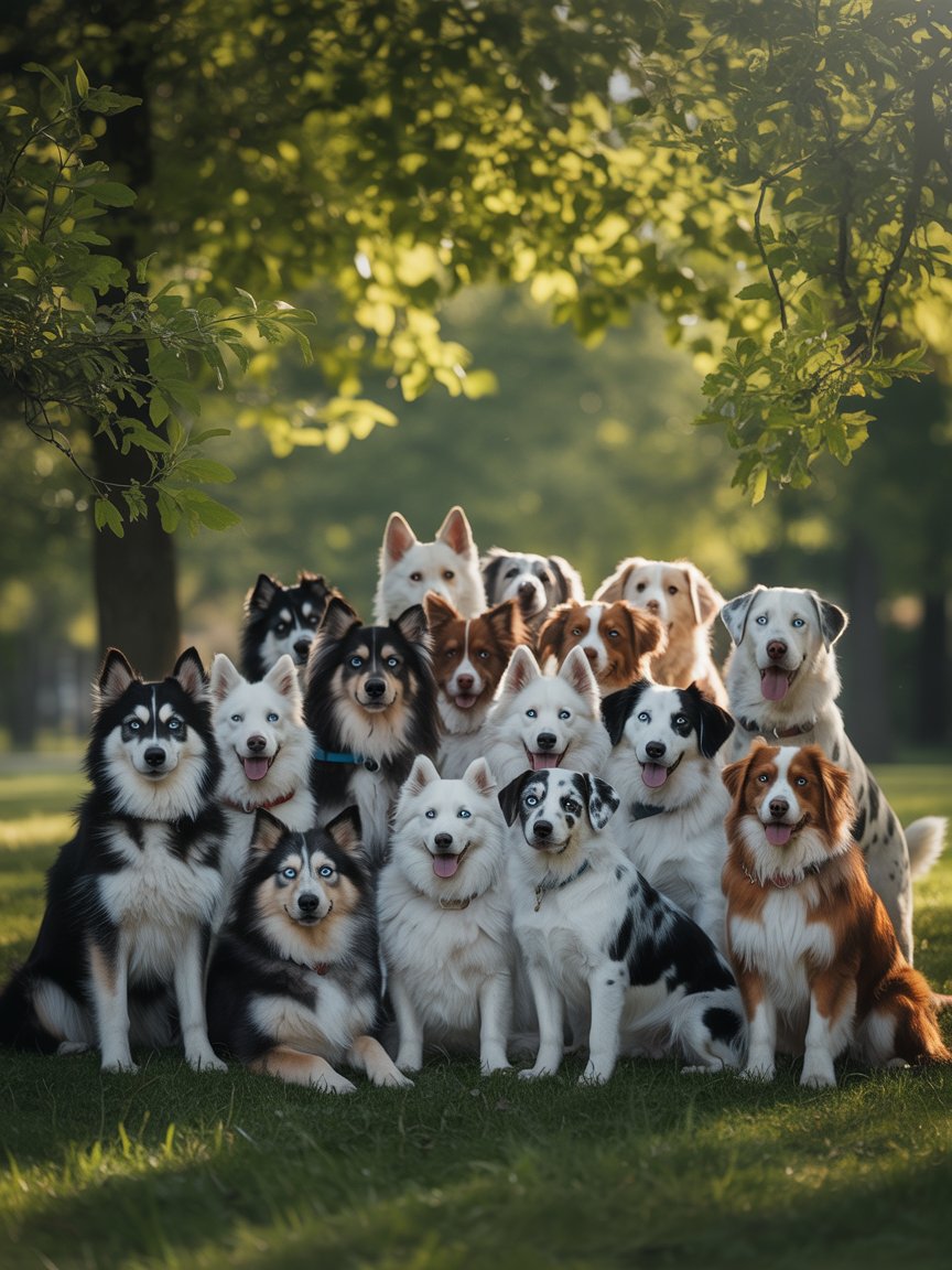 dog breeds with blue eyes 