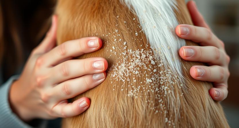 Why is my dog suddenly getting dandruff?