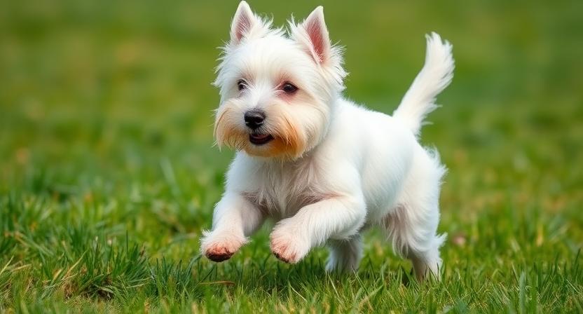 West Highland White Terrier (Westie) – Playful, hardy, and adaptable 