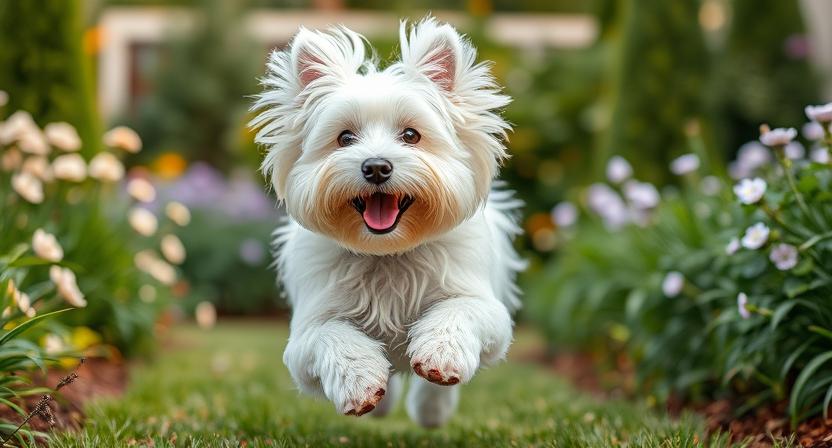 Coton de Tulear – Fluffy, loving, and playful