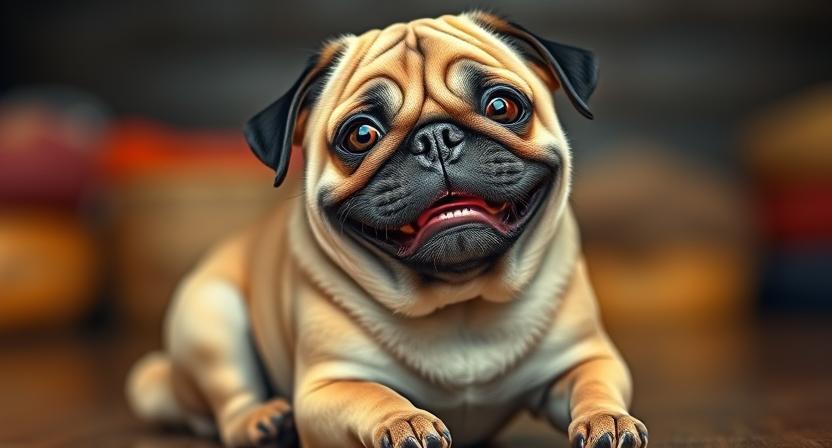 Pug – Comical, loving, and great with children