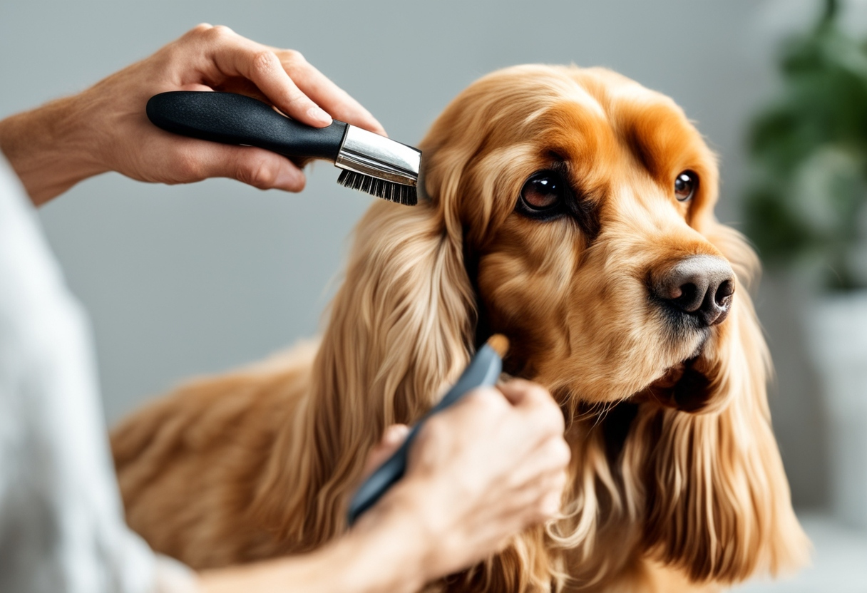 Its golden coat is the thing that sets this Spaniel variety apart.