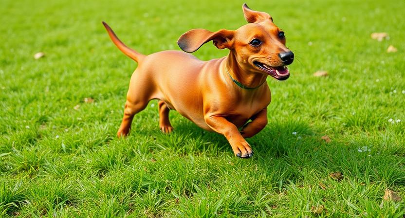 Dachshund – Playful “sausage dog” with a brave personality.