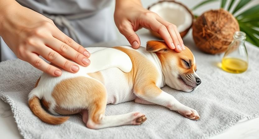 Coconut Oil as a Homemade Treatment for Dogs