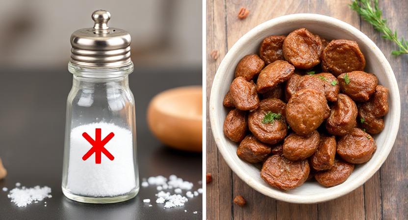 Should you salt your dog’s food – avoid adding table salt, focus on natural sodium sources in homemade meals.