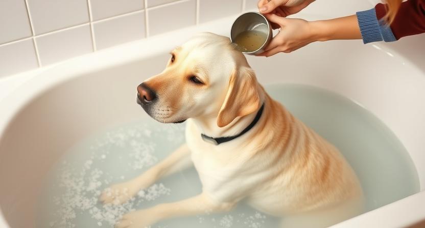 Oatmeal Bath for Dandruff on Dogs Treatment at Home