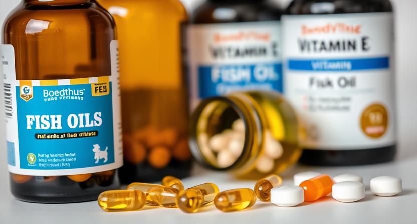 What vitamin deficiency causes dandruff in dogs?