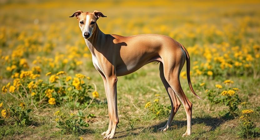 Italian Greyhound – Sleek, gentle, and affectionate.