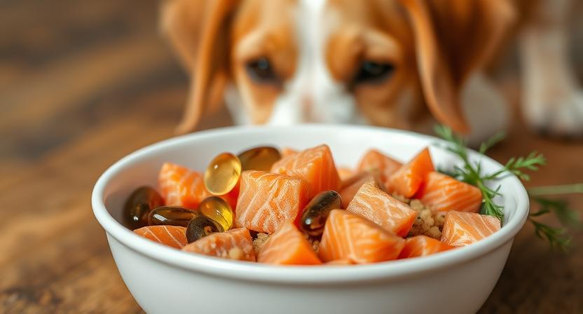 What food causes dandruff in dogs?