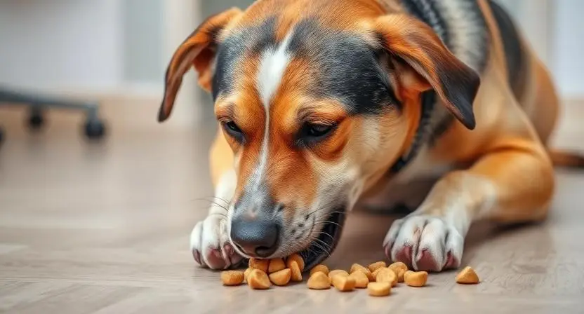 Dental pain as a cause of why does my dog drop his food on the floor