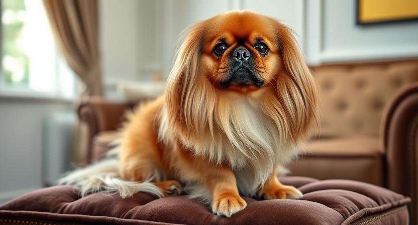 Pekingese – Regal look with a loyal personality