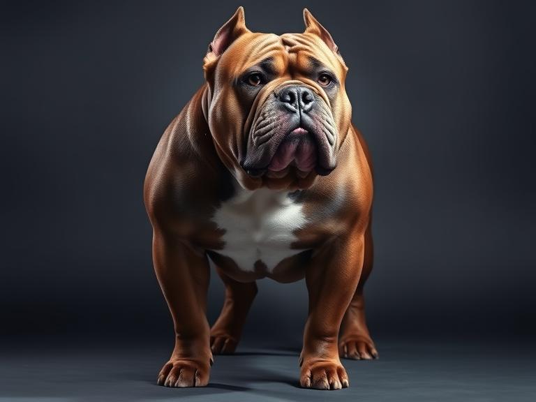 American Bully XL - newly banned in UK 2024 after fatal attack incidents
