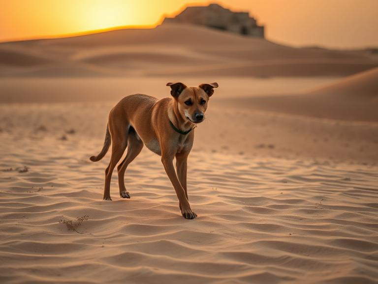 Desert adaptation reaches its peak in Omani street dogs.