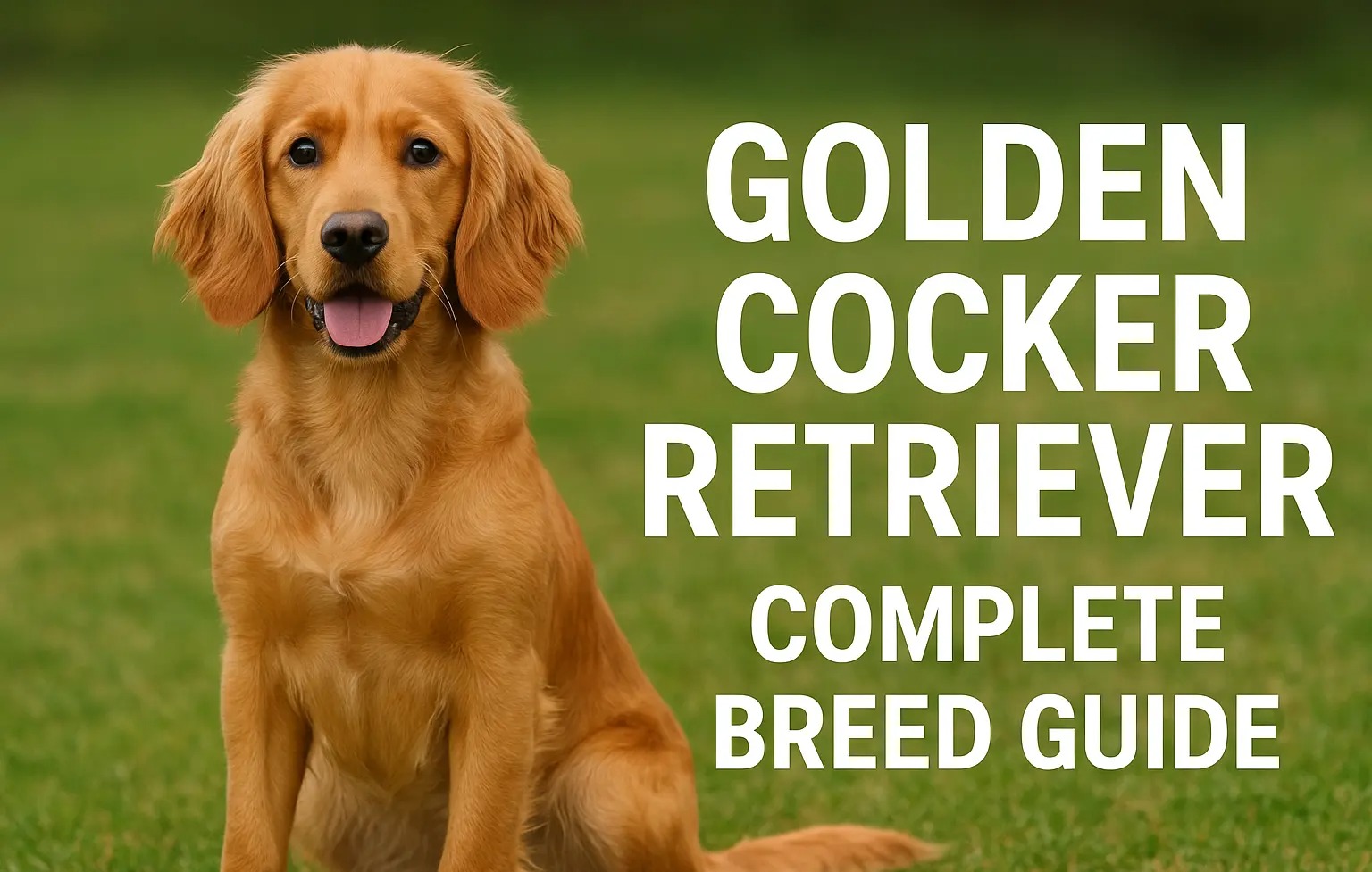 Golden Cocker Retriever Complete Guide