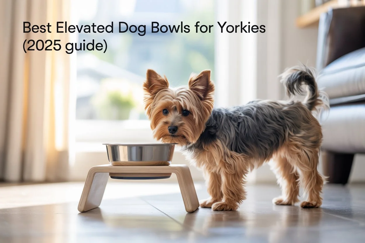 Best Elevated Dog Bowls for Yorkies