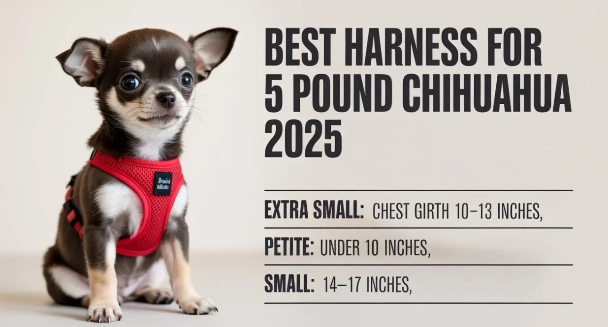 Best Harness for 5 Pound Chihuahua 2025