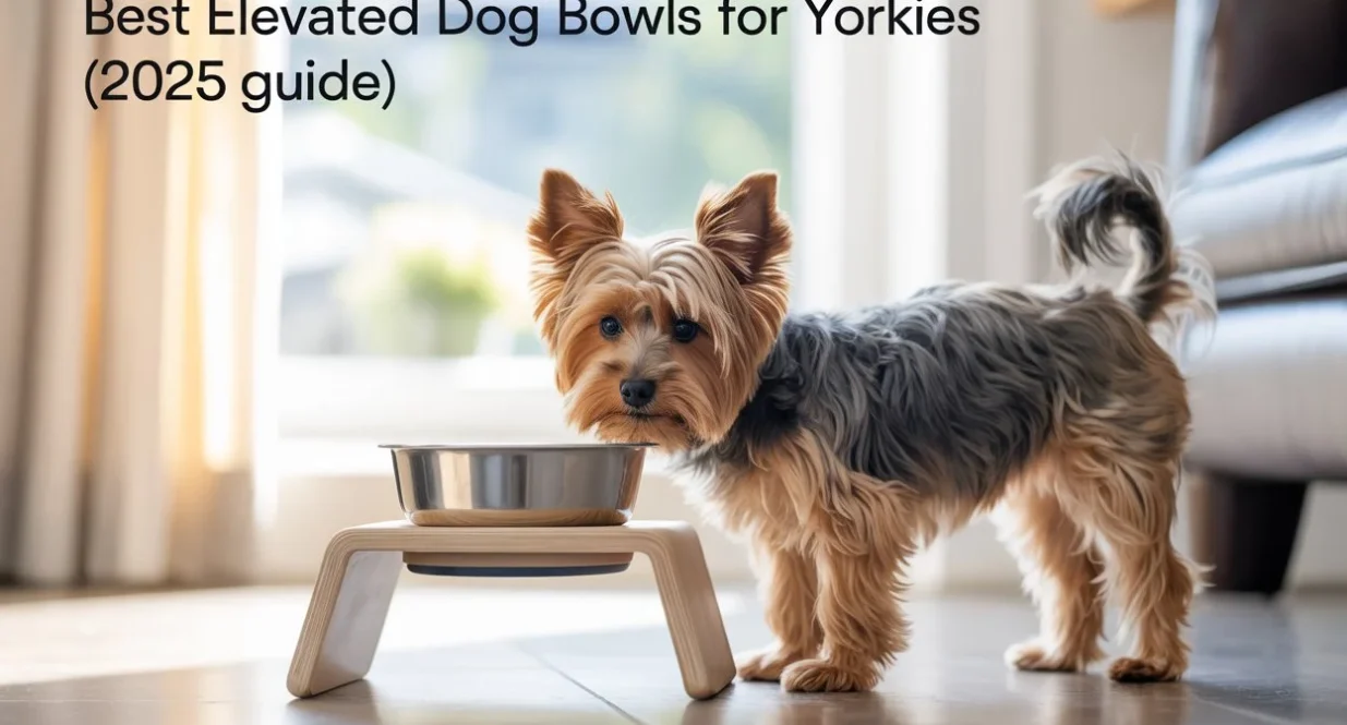 Best Elevated Dog Bowls for Yorkies