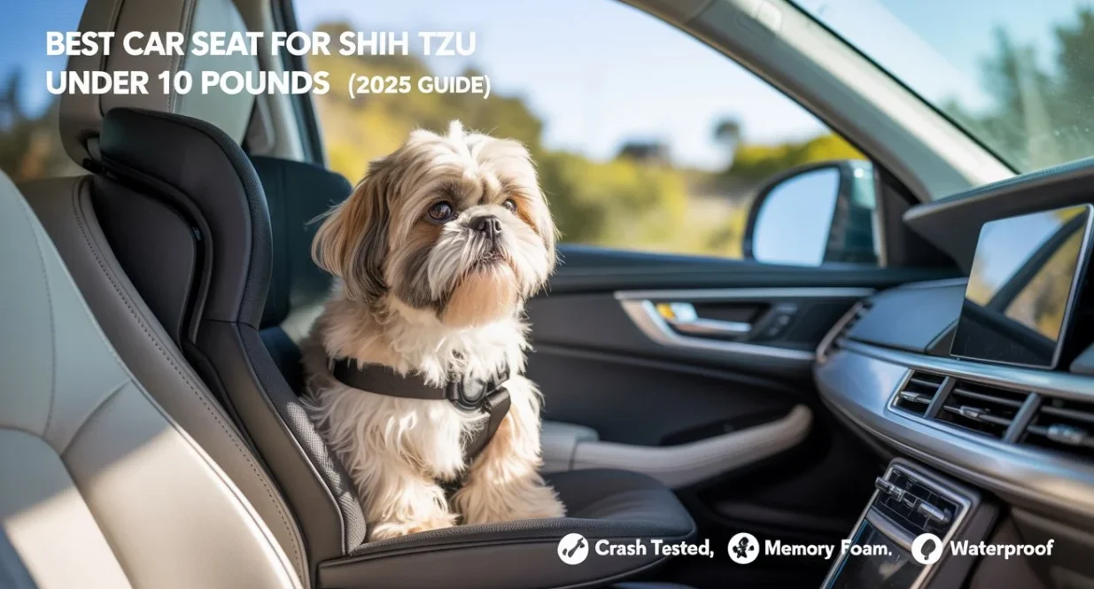 Best Car Seat for Shih Tzu Under 10 Pounds (2025 Guide + Picks)